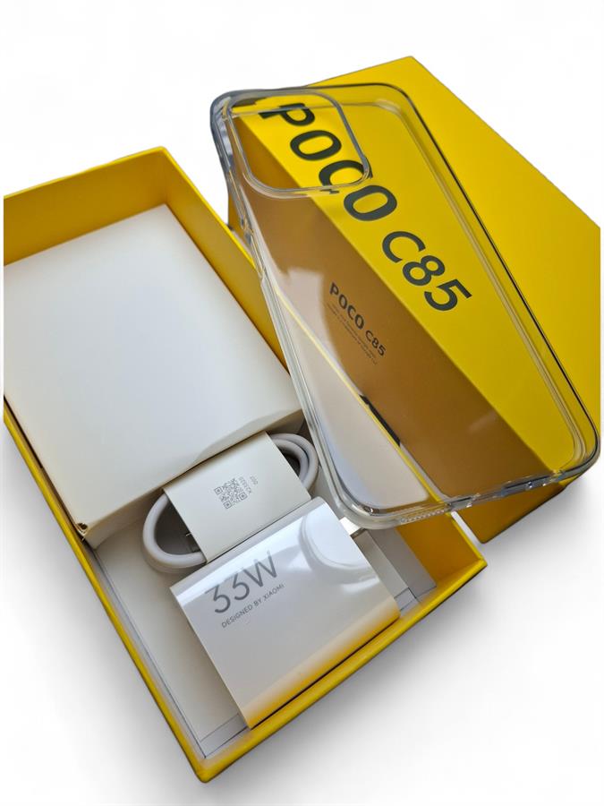 [Reacondcionado] XIAOMI POCO C85 4G 256GB/8GB RAM - Negro