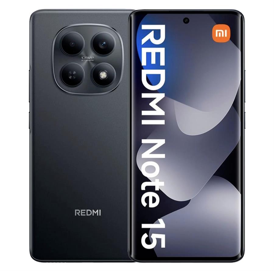 Xiaomi Redmi Note 15 4G Global 256GB 8GB RAM Dual SIM Pantalla 6.77" - Negro