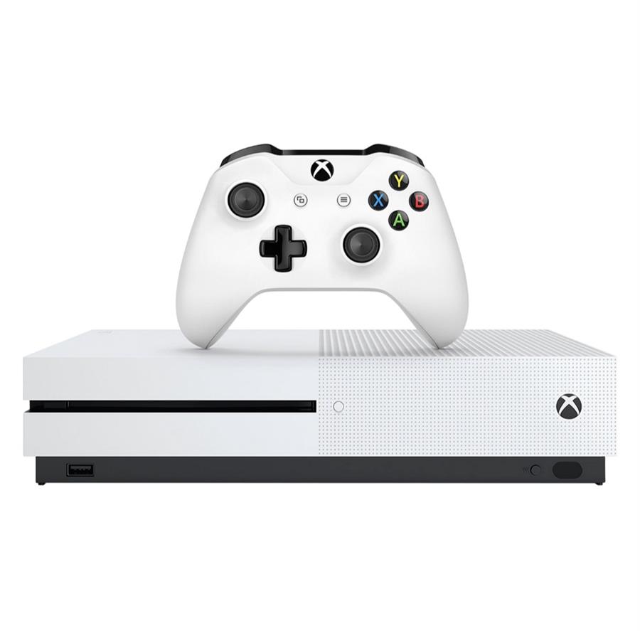 Consola Microsoft Xbox One S 1TB/8GB RAM SSD Física (Edición USA) - Blanco